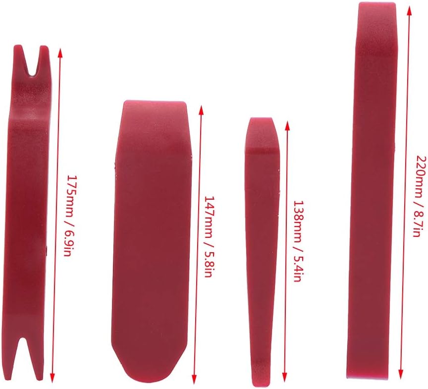 Set Video Install Tools Auto Trim Removal (POM) - 4pcs