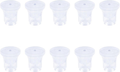 Acrylic Invisible Plastic Advertising Nails Clip-in Standoffs for Art Framing Grade (10PCS - 14 x 14mm / 20 x 20mm) - IAN05