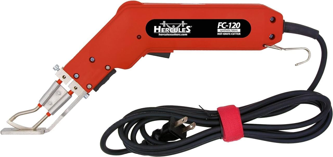 120-Watt Hot Knife Fabric Cutter and Heat Sealer – Model FC-120