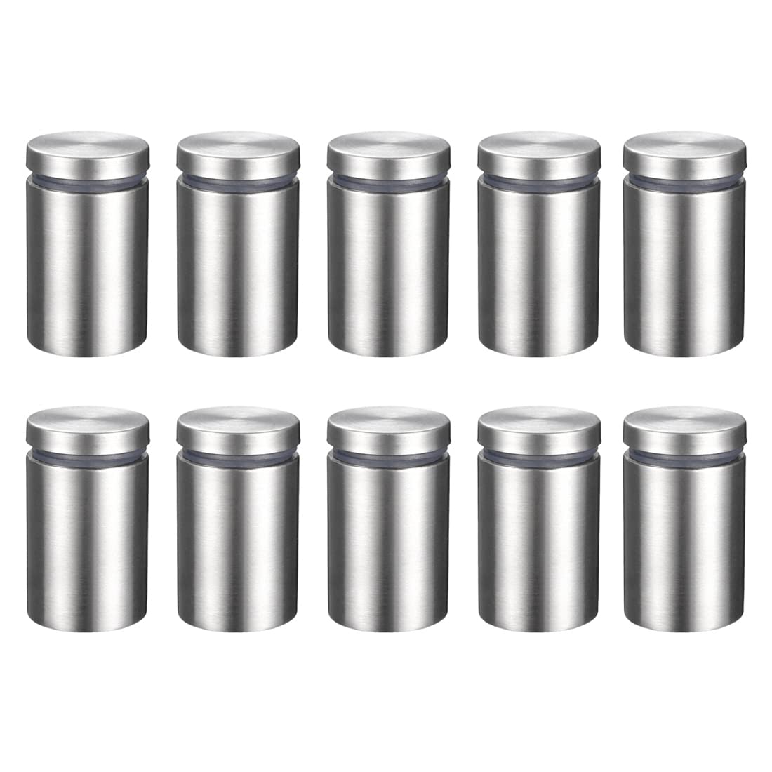 Wall Mount Acrylic Sign Standoff Screws Holders Glass Nails - 10pcs (25x40mm)