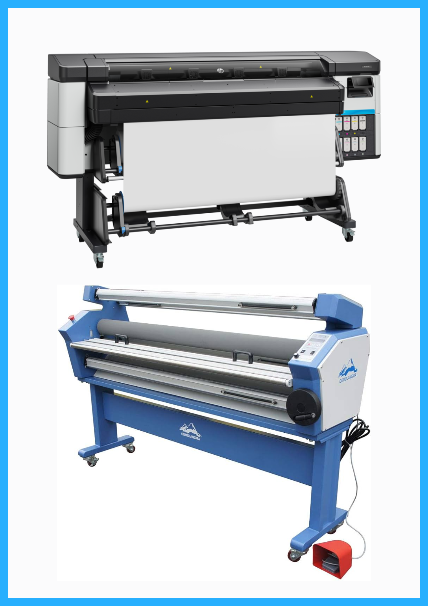 ON SALE - BUNDLE - HP Latex 630 64&quot; Printer - New + 55&quot; Full-Auto Wide Format Cold Laminator with Heat Assisted - New