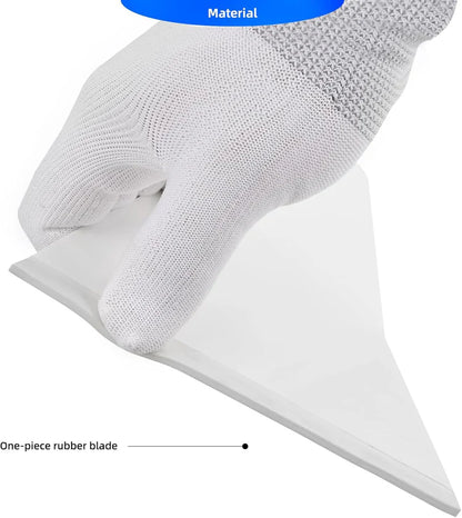 Bulldozer Squeegee Front Windows Rear Glass Windshield Snow Frost Ice Removal Tool for Cars Trucks Window