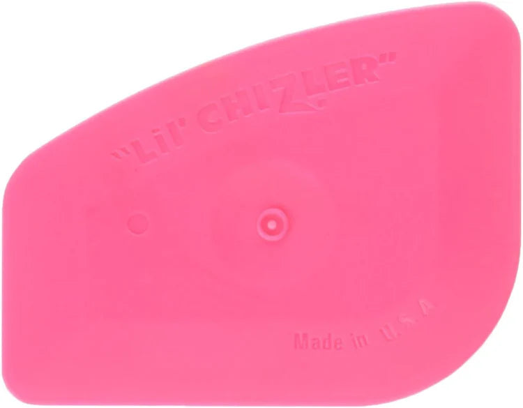 Hard Lil Chizler Vinyl Label Scraping Tool (7.5 x 5.5cm) - 2pcs