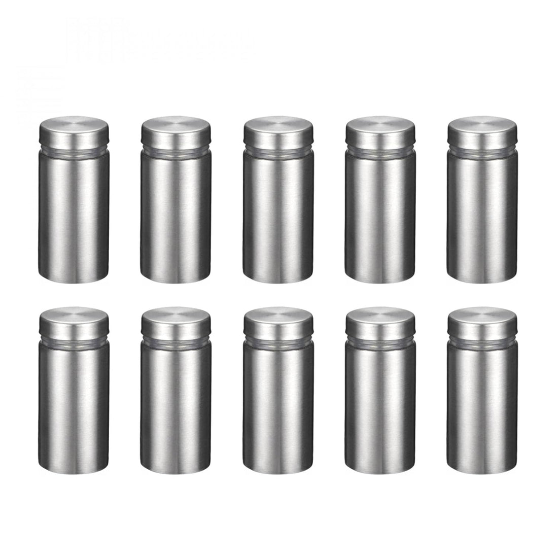 Wall Mount Acrylic Sign Standoff Screws Holders Glass Nails - 10pcs (19x40mm)