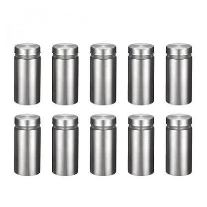 Wall Mount Acrylic Sign Standoff Screws Holders Glass Nails - 10pcs (19x80mm)