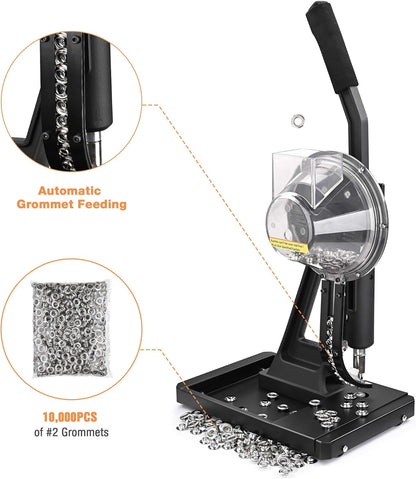 Grommet Tool Kit with 10,000pcs of 