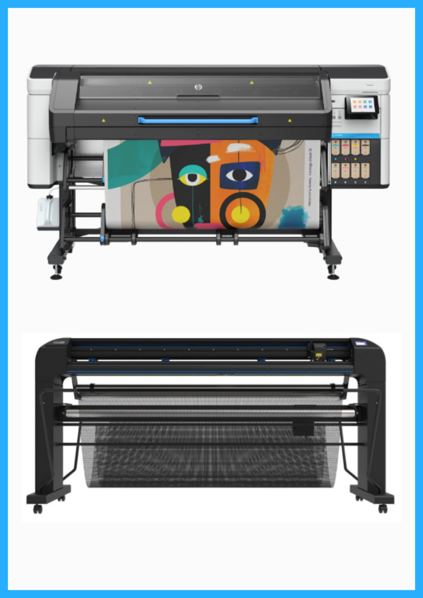ON SALE - BUNDLE - HP Latex 730 64&quot; Wide Format Printer - New + Summa S Class 3 T160 62&quot; Vinyl Cutter (S3T160) - New