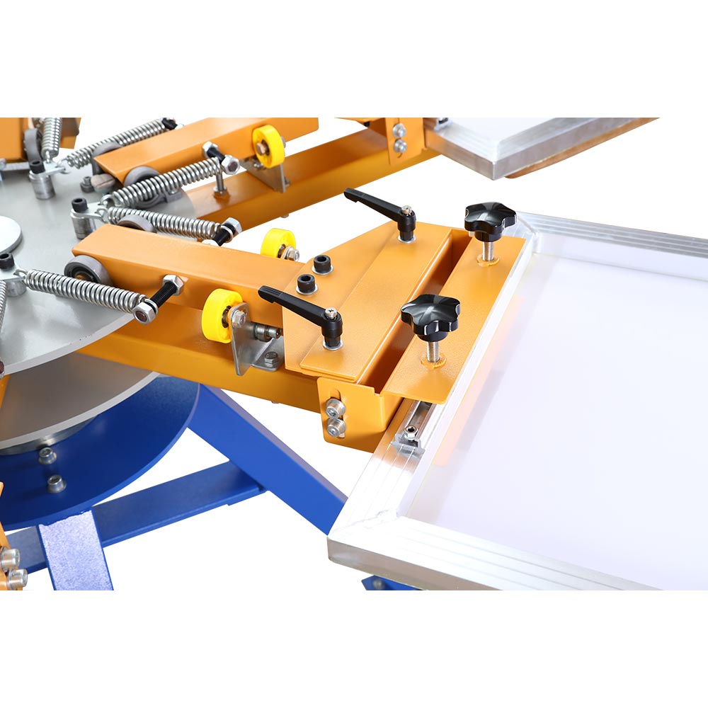 8 Color 8 Station Screen Printing Machine Press T-shirt Printer Equipment DIY