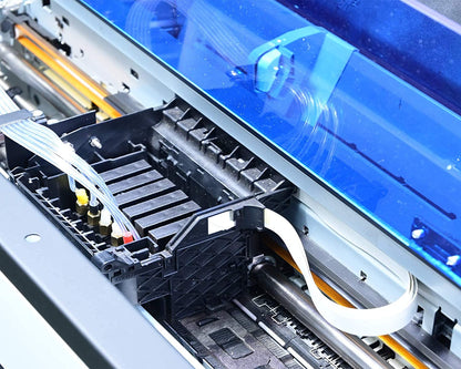 DTF L1800 Printer T-Shirt Printing Machine for Dark/Light T-Shirt Hoodies Garment Onesies Pants (DTF Printer+6X 250ml Ink)