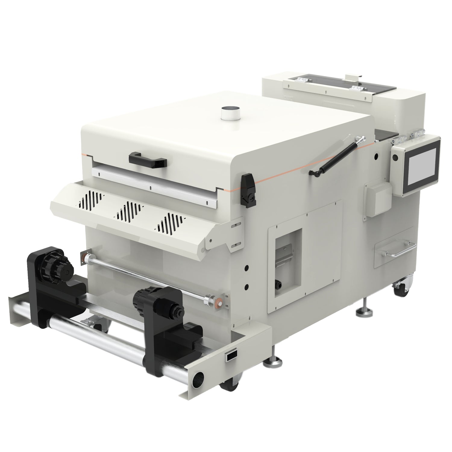 CALCA 15in (380mm) Deluxe Automatic TPU Adhesive Powder Shaker and Dryer Machine with Touch Screen / China Warehouse