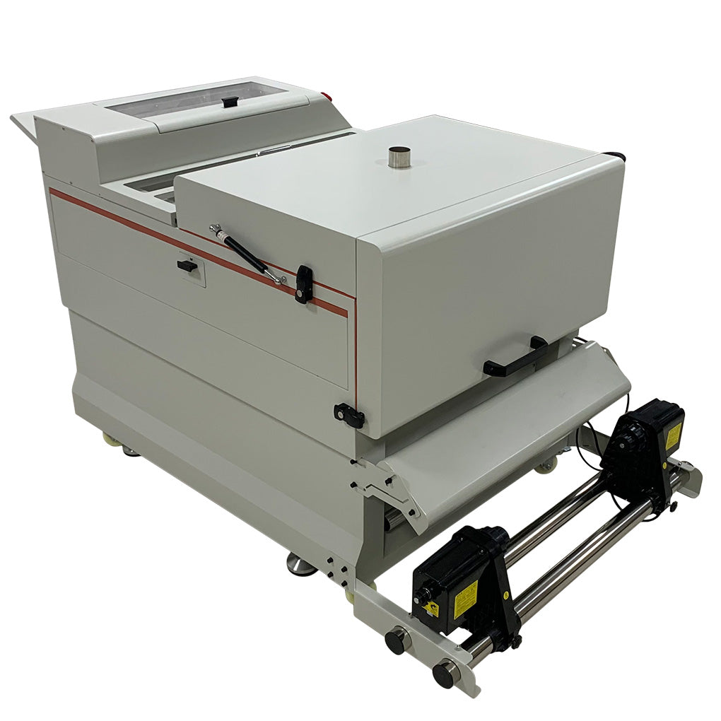 PRO 24in Automatic DTF Powder Shaker &amp; Dryer w/ Vacuum Conveyor &amp; Touch Screen, AC 220V
