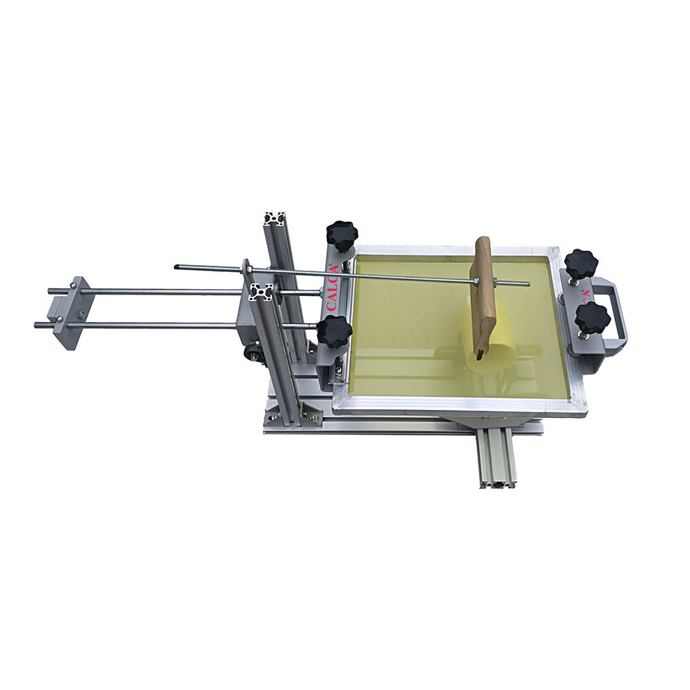 Manual Cylinder Screen Printing Press for Pen / Cup / Mug / Bottle (with 10in Squeegee)