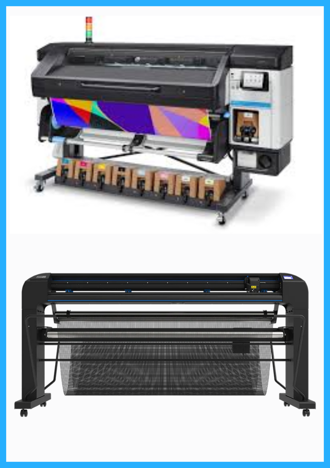 ON SALE - BUNDLE - HP Latex 800W 64&quot; Wide Format Printer - Refurbished (90 Days Warranty) + Summa S Class 3 T160 62&quot; Vinyl Cutter (S3T160) - New