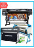 COMPLETE SOLUTION - Plotter HP Latex 560 64" - Recertified - (90 Days Warranty) + GRAPHTEC CUTTER CE7000-130 50" Cutter - New + Upgraded Ving 63" Full-auto Low Temp. Wide Format Cold Laminator, with Heat Assisted + Includes Flexi RIP Software www.wideimagesolutions.com Complete Solutions 21654.99