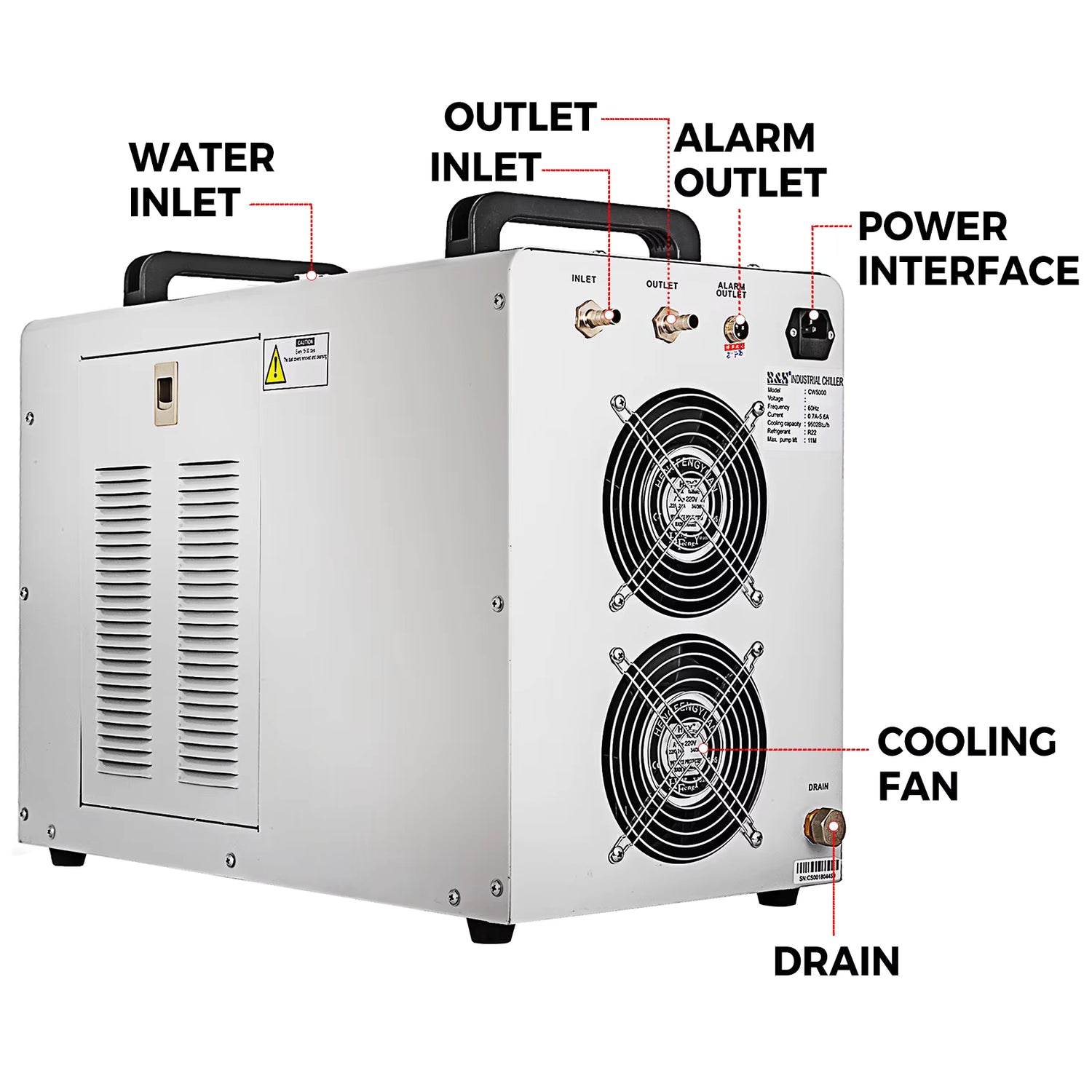 Water-Cooled Water Chiller / CW-5000 CW-5200