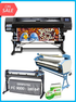 HP Latex 560 64" - New + GRAPHTEC FC9000-160 64" (162.6 CM) WIDE CUTTER - NEW + UPGRADED VING 63" FULL-AUTO LOW TEMP. WIDE FORMAT COLD LAMINATOR, WITH HEAT ASSISTED + FLEXI RIP SOFTWARE www.wideimagesolutions.com  25751.97