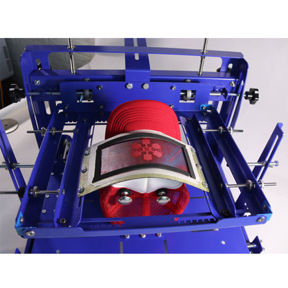 One Color Baseball Cap Soft Hat Mask Screen Printing Machine