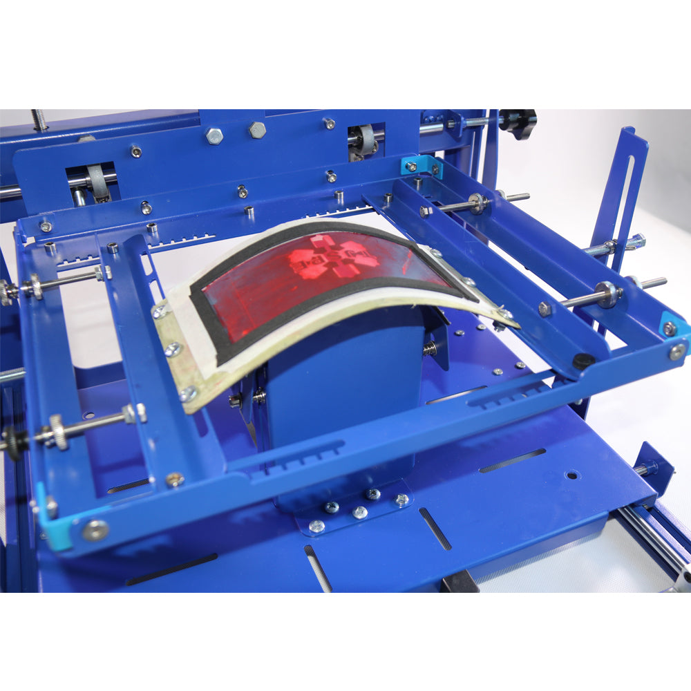 One Color Baseball Cap Soft Hat Mask Screen Printing Machine