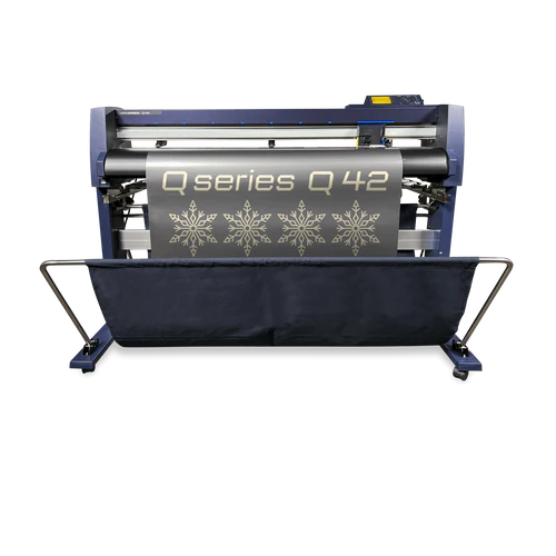 Vinyl Express Q Series Gen 3 - 42&quot; Vinyl Cutter, Stand &amp; Media Basquet