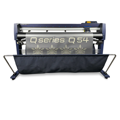 Vinyl Express Q Series Gen 3 - 54&quot; Vinyl Cutter, Stand &amp; Media Basquet