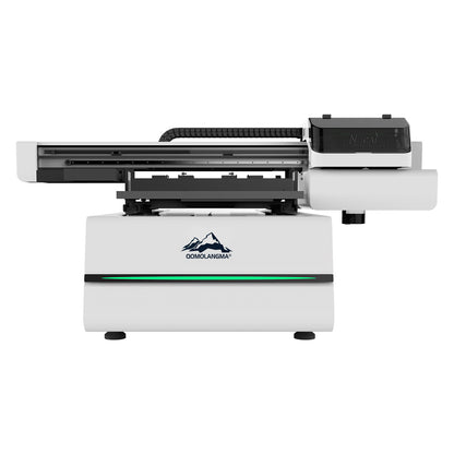 Qomolangma 6090 Digital Flatbed UV Printer, White Ink and Color Ink