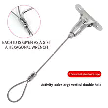 Wire Sling Rope for Acrylic Board Ceiling Suspension Kit (Choose Size) - WSR01