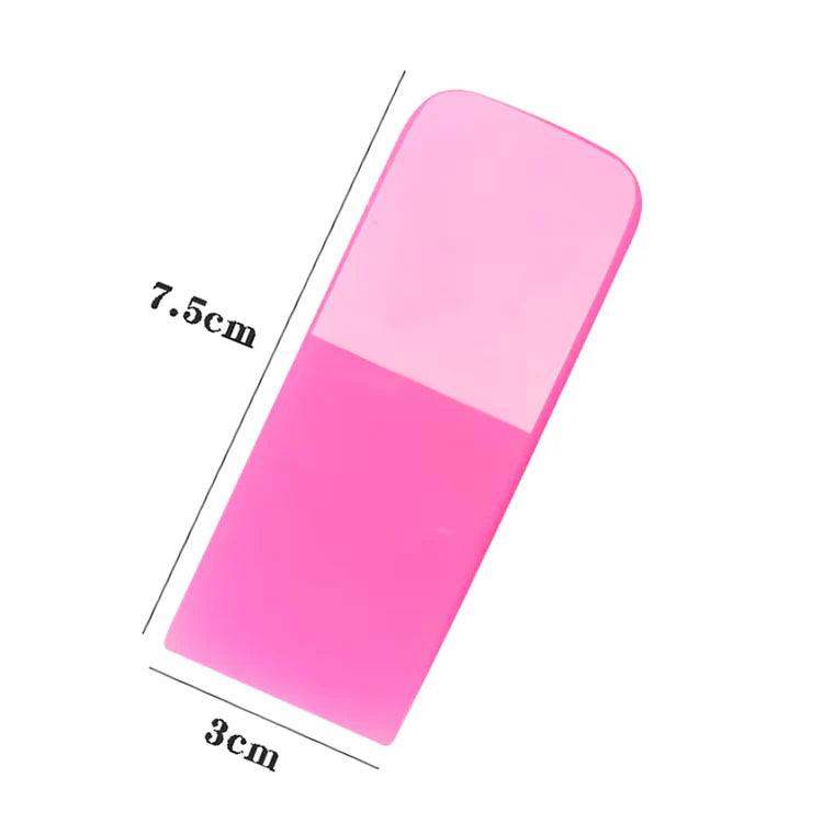 PPF Rubber Squeegee Soft TPU Anti-Scratch Water Wiper Blade Silicone Spatula Cleaner Car Vinyl Wrap Window Tinting Tool (3 x 7.5cm)