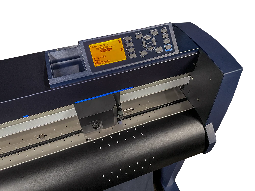 Vinyl Express Q Series Gen 3 - 42&quot; Vinyl Cutter, Stand &amp; Media Basquet