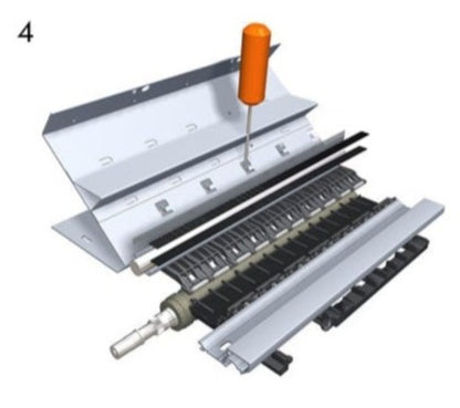Paper Advance Calibration Kit for the 44-inch HP Designjet T620, T770, T1120, T1200, T2300, T1700, Z5200, Z6, Z9+ Plotters (Q6687-60093)