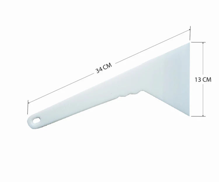 Long Handle Squeegee With Flat Edge  / 34 x 13cm (3 pcs)
