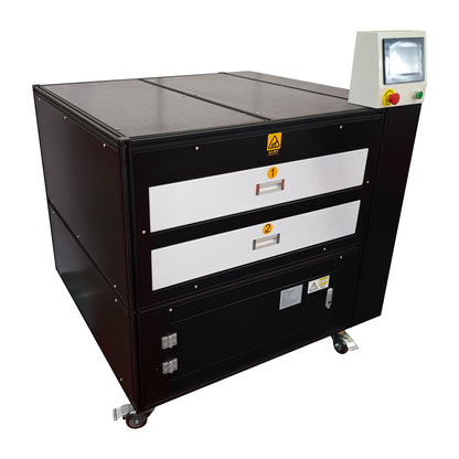 27in x 28in Double Drawers Oven Dryer for Screen Printing with Hot Air Circulation System
