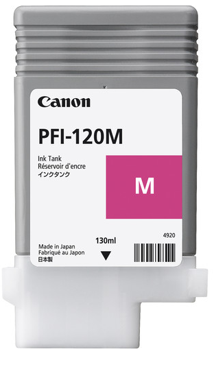 Canon PFI-120 Magenta Ink Cartridge 130ml for TM-200, TM-300, TM-305