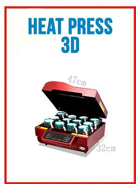 3D 47cmx32cmHeat Press Machine Vacuum Transfer Sublimation Printer for Mug T-Shirt Plate