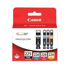 Canon PGI-225/CLI-226 4 Color Ink Pack - 4530B008