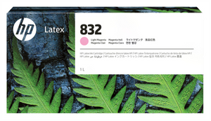 HP 832 1-Liter Light Magenta Ink Cartridge for Latex 700, 700W