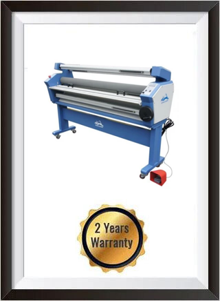 55in Full-auto Wide Format Cold Laminator, with Heat Assisted + 2 YEARS WARRANTY
