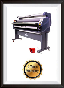 63in Wide Format Heat Assisted Cold Laminator, Enhanced Version + 2 YEARS WARRANTY