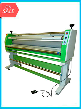 65in Master AK-600 cold laminator - Mounting Laminator