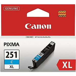 Canon CLI-251C XL Cyan Ink Tank - 6449B001