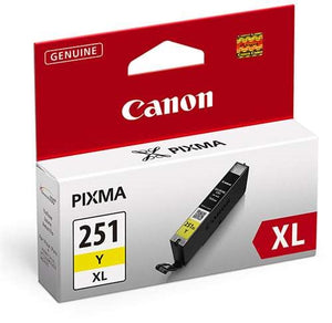 Canon CLI-251Y XL Yellow Ink Tank - 6451B001