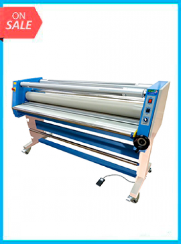 65in Master VT-9600 ROLL TO ROLL cold laminator w/Rewind