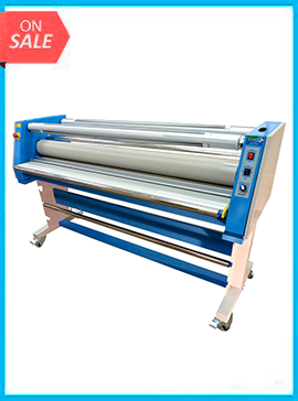 65in Master VT-9800H Cold Laminator w/Rewind and w/Heat Assist