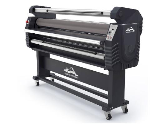 67in Wide Format Full-auto Roll-to-roll Electric Type Cold Laminator, with Heat Assisted