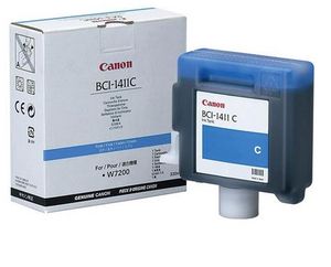 Canon BCI-1411C Cyan Ink Tank (330ml) for imagePROGRAF W7200, W8200, W8400D - 7575A001AA