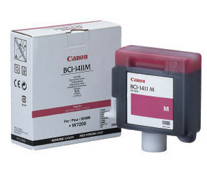 Canon BCI-1411M Magenta Ink Tank (330ml) for imagePROGRAF W7200, W8200, W8400D - 7576A001AA