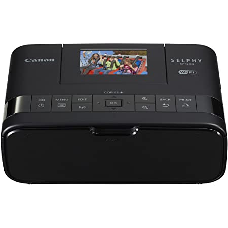 Canon SELPHY CP1200 Wireless Compact Photo Printer, Black