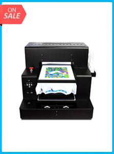 Veluddannet Gå igennem sko Automatic A3 Flatbed Printer DTG Printer T-shirt Printing Machine For –  www.wideimageprinters.com