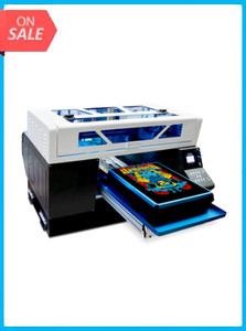 Automatic A3 + Size T-shirt Flatbed Printer Fast Speed DTG Printer