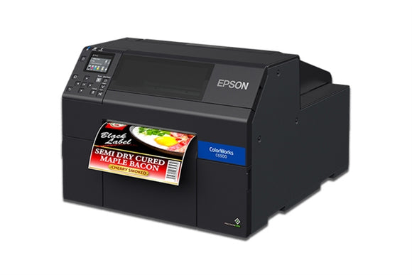 Epson ColorWorks C6500A Color Inkjet Label Printer - 8