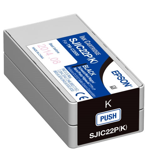 Epson SJIC22P Black Ink for ColorWorks C3500 - C33S020577